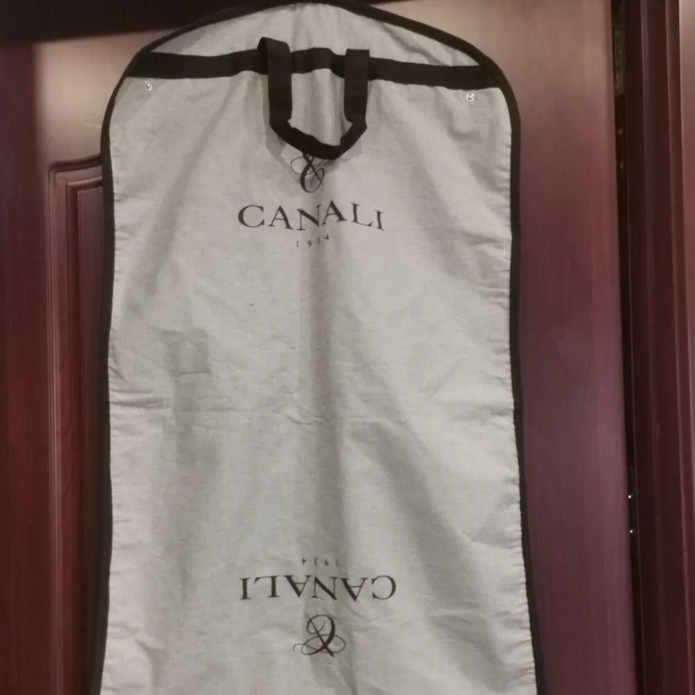 Canali Hanging Garment Bag Down Jacket Coat Dust Proof Bag